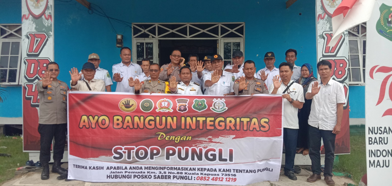 camat-kapuas-kuala-sambut-kunjungan-kerja-tim-saber-pungli-kabupaten-kapuas